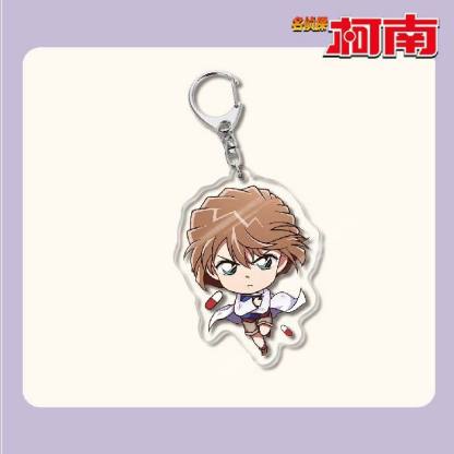 名偵探柯南周邊 灰原哀基德赤井秀一安室透世良真純亞克力鑰匙扣掛飾【單買三件起送】
