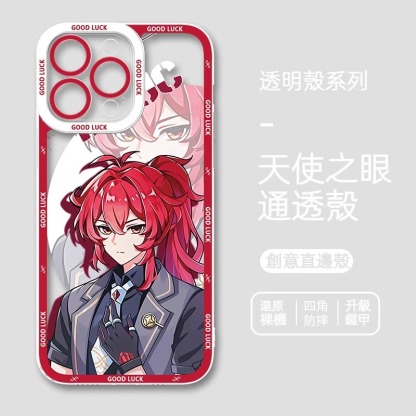 蘋果 系列原神楓丹天使眼透明防摔軟殼