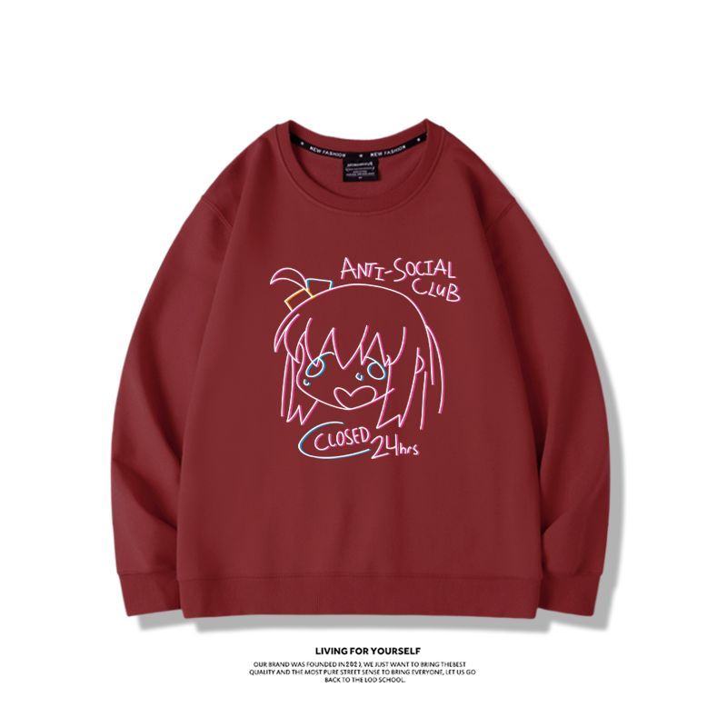 孤獨搖滾2023親子情侶裝 圓領長袖