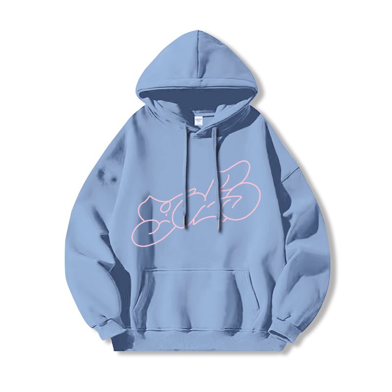 Aespa新款 寬鬆百搭 秋冬款 寬鬆連帽衛衣