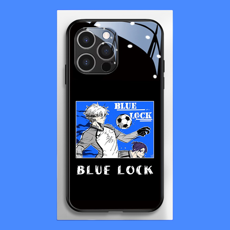 藍色監獄新款高清全包防摔玻璃殼