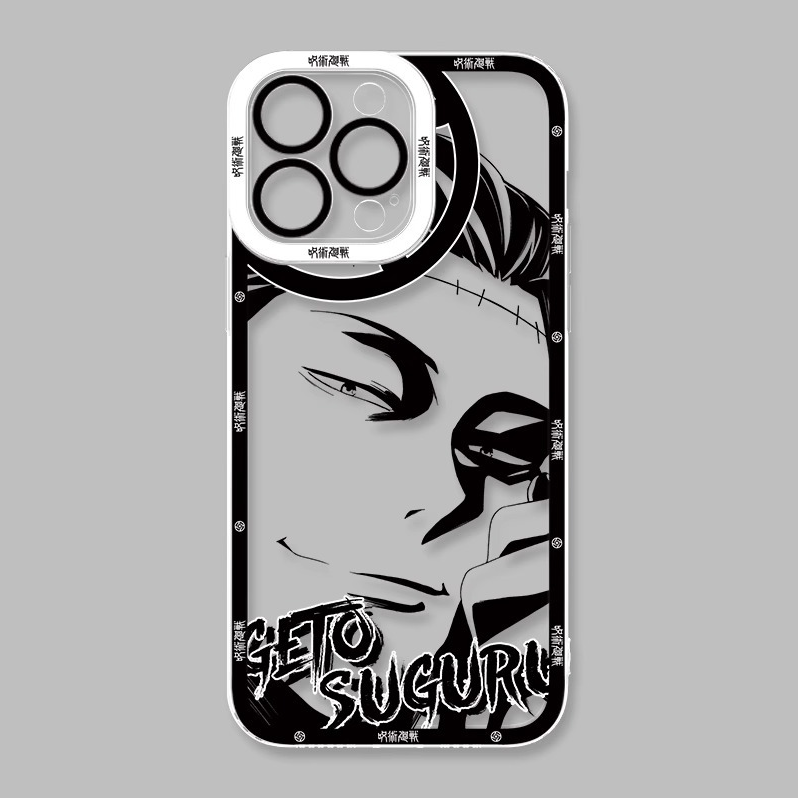 蘋果 系列咒術迴戰天使眼透明防摔軟殼