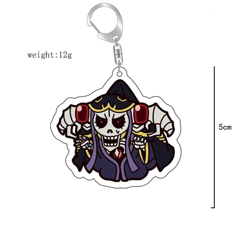 Overlord不死者骨傲天雅兒貝德周邊亞克力掛飾鑰匙扣【單買三件起送】
