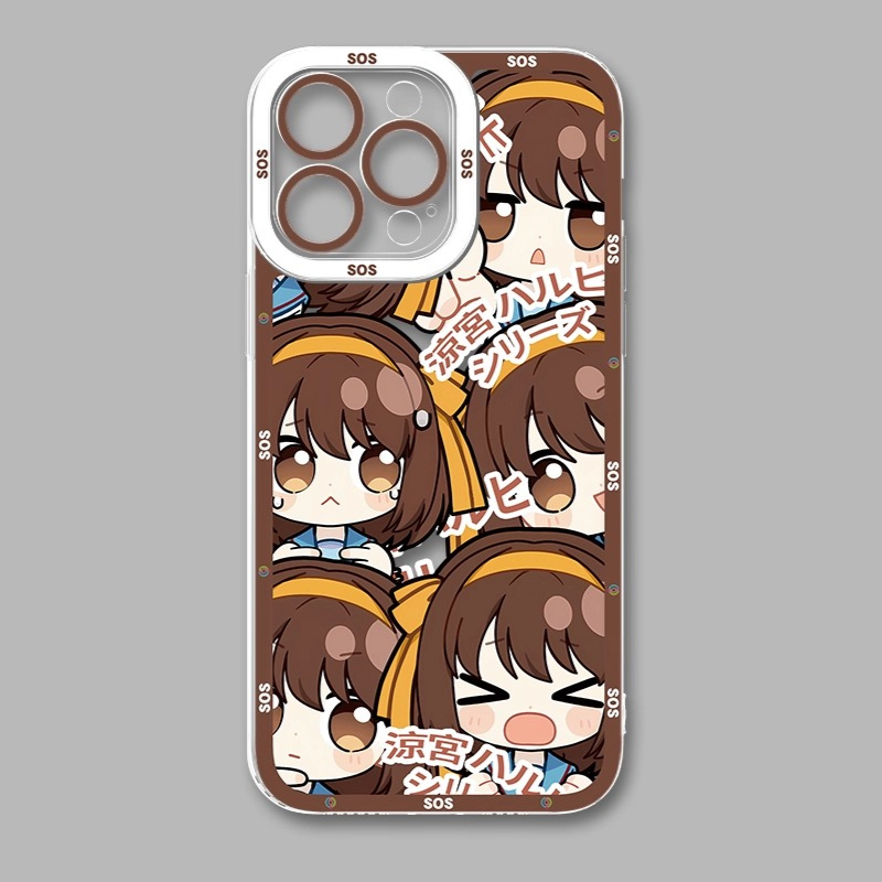 涼宮春日的憂鬱天使眼透明防摔軟殼