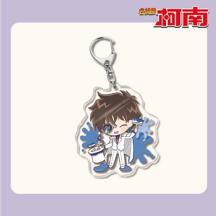 名偵探柯南周邊 灰原哀基德赤井秀一安室透世良真純亞克力鑰匙扣掛飾【單買三件起送】