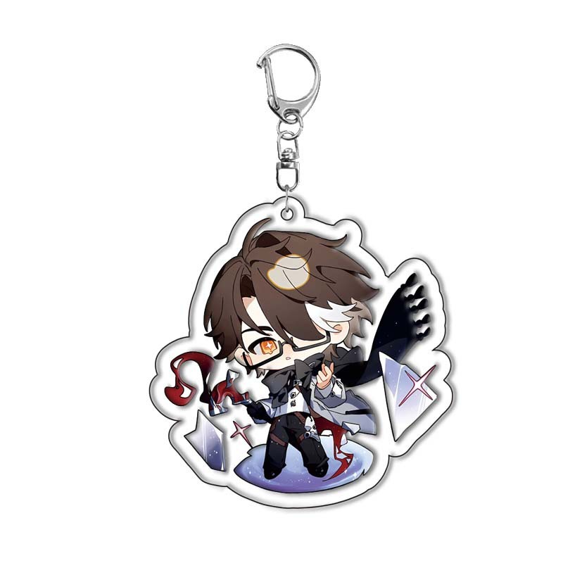 崩壞星穹鐵道愛莉希雅亞克力鑰匙扣掛飾遊戲周邊銀狼景元 白露【單買三件起送】