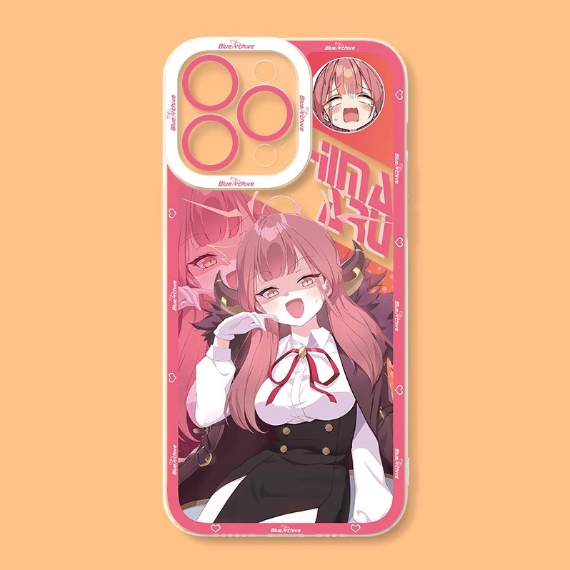 蘋果 系列蔚藍檔案天使眼透明防摔軟殼