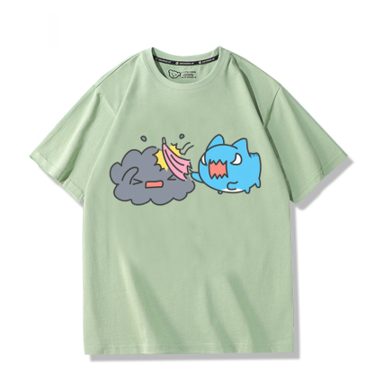 貓貓蟲咖波 2024親子情侶男女同款 T恤