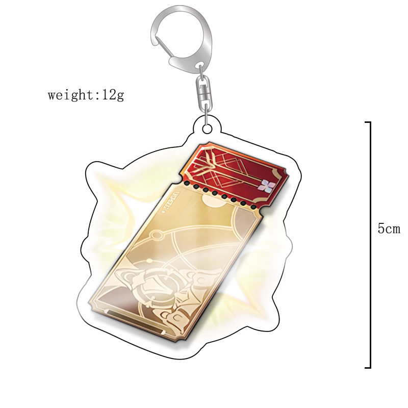 崩壞星穹鐵道愛莉希雅彥卿希露瓦景元白露姬子亞克力鑰匙扣掛飾【單買三件起送】