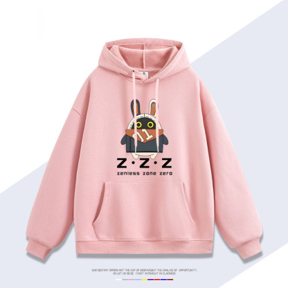 絕區零新款 親子情侶男女款連帽衛衣