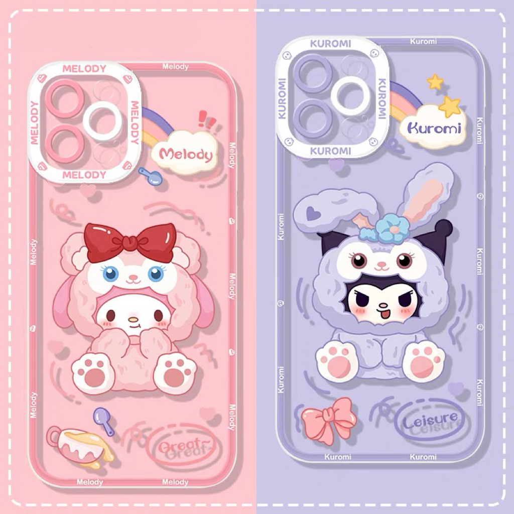 三麗鷗 星之卡比天使眼透明防摔軟殼