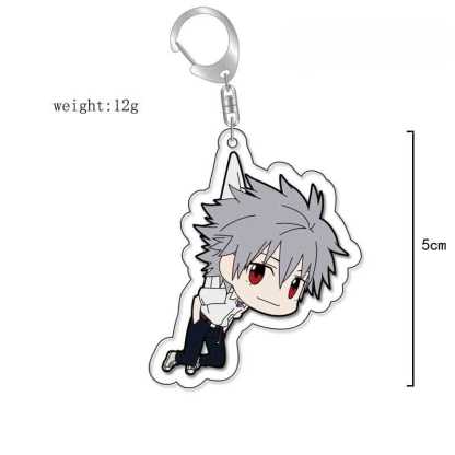 福音EVA綾波麗立牌動漫周邊亞克力鑰匙扣明日香真希波碇真嗣渚薰掛飾【單買三件起送】