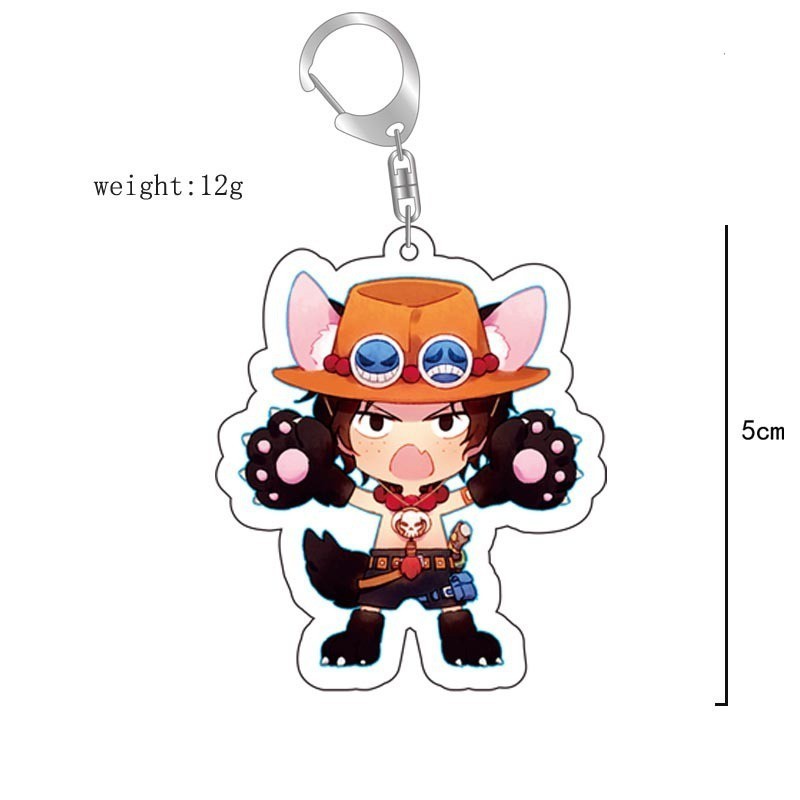 航海王 草帽路飛索隆羅香克斯周邊鑰匙扣 掛飾【單買三件起送】