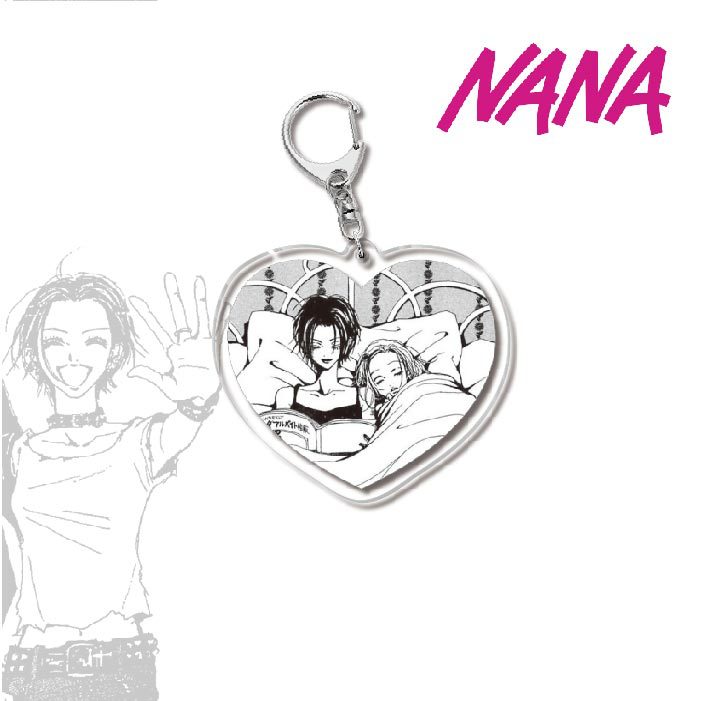 NANA大崎娜娜小松奈奈NANA -ナナ-亞力克鑰匙扣大立牌周邊掛飾【單買三件起送】