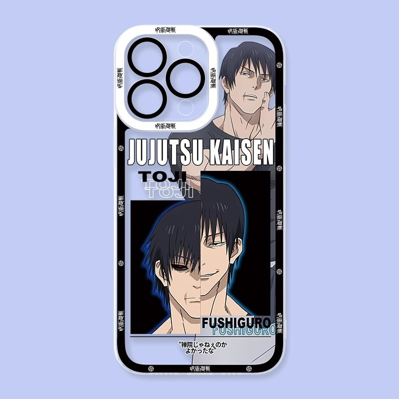 蘋果 系列咒術迴戰天使眼透明防摔軟殼