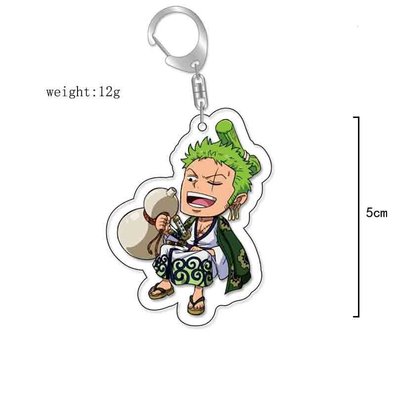 航海王草帽路飛索隆喬巴羅賓亞力克鑰匙扣掛飾【單買三件起送】