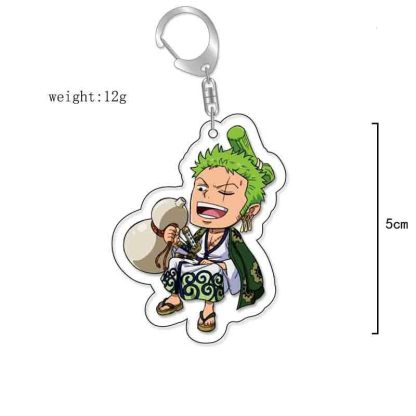 航海王草帽路飛索隆喬巴羅賓亞力克鑰匙扣掛飾【單買三件起送】
