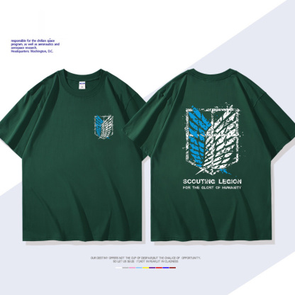 進擊的巨人自由之翼短袖T恤