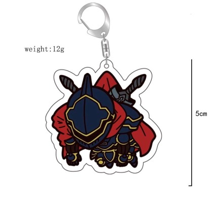 Overlord不死者骨傲天雅兒貝德周邊亞克力掛飾鑰匙扣【單買三件起送】