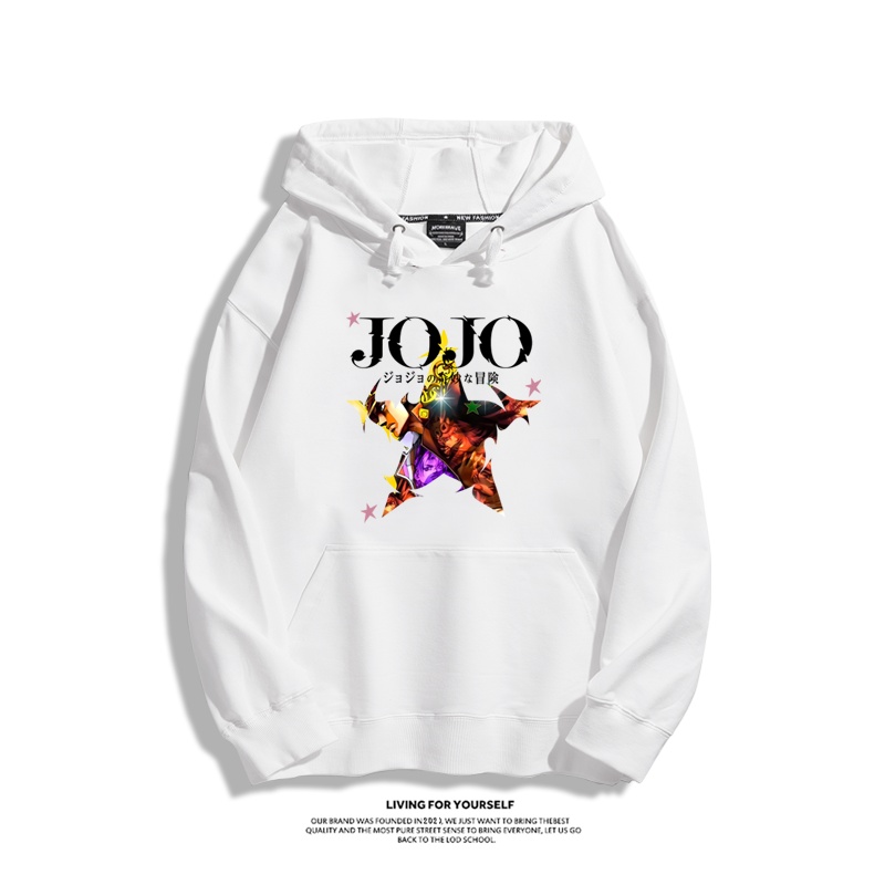 JOJO的奇妙冒險 聯名衛衣2025秋冬新款親子情侶裝連帽衛衣