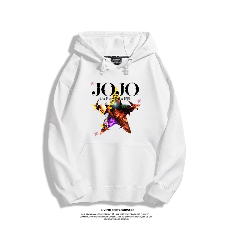 JOJO的奇妙冒險 聯名衛衣2025秋冬新款親子情侶裝連帽衛衣