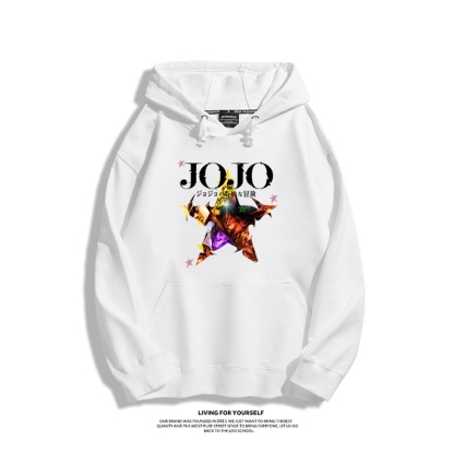 JOJO的奇妙冒險 聯名衛衣2025秋冬新款親子情侶裝連帽衛衣