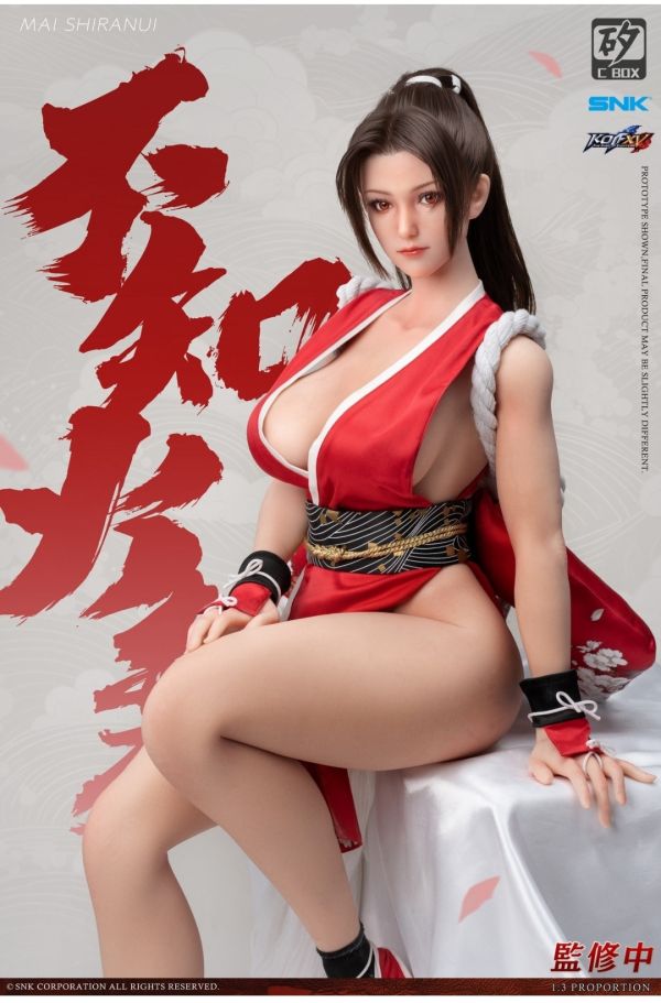 【預購】正版授權 矽博士 C-BOX 1/3 正版SNK角色 不知火舞 可動人偶