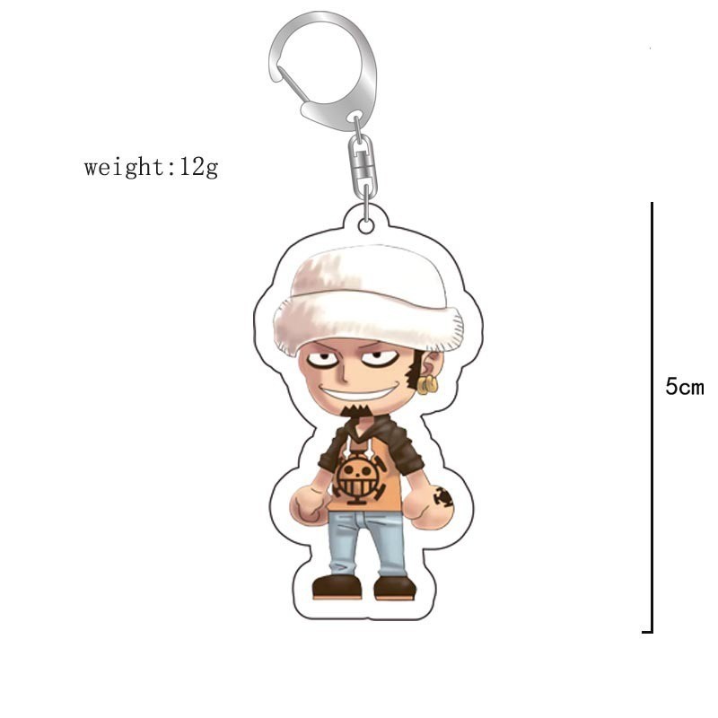 航海王 草帽路飛索隆羅香克斯周邊鑰匙扣 掛飾【單買三件起送】