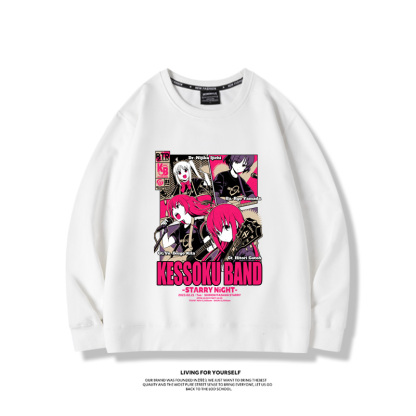 孤獨搖滾2023親子情侶裝 圓領長袖