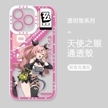 蘋果 系列絕區零天使眼透明防摔軟殼
