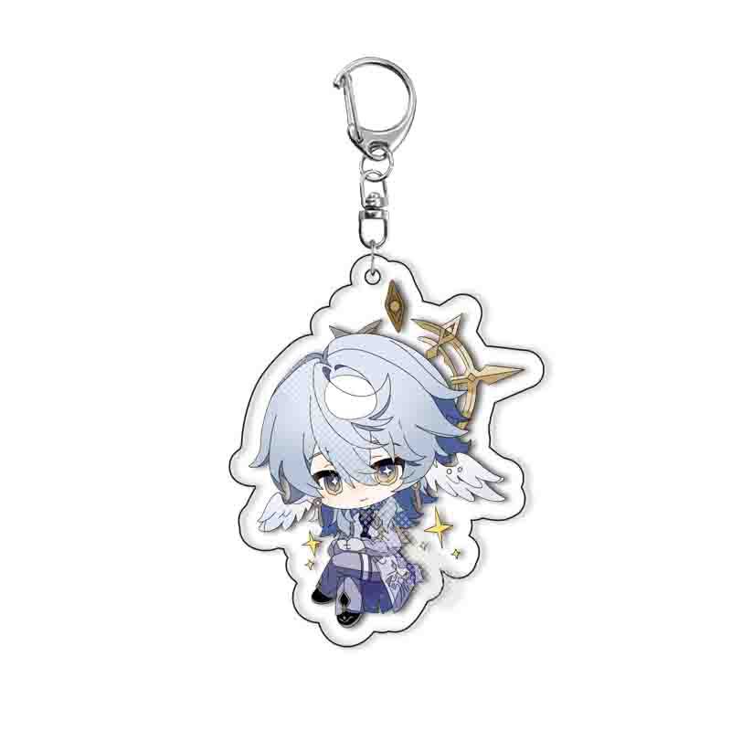崩壞星穹鐵道愛莉希雅亞克力鑰匙扣掛飾遊戲周邊銀狼景元 白露【單買三件起送】