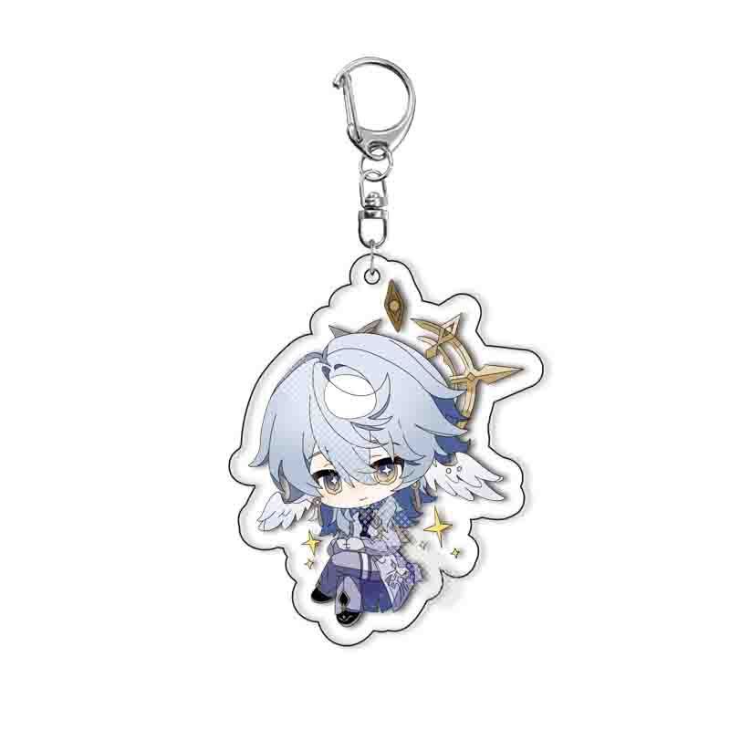 崩壞星穹鐵道愛莉希雅亞克力鑰匙扣掛飾遊戲周邊銀狼景元 白露【單買三件起送】
