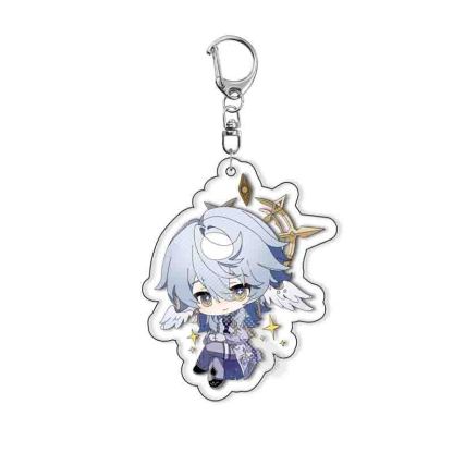 崩壞星穹鐵道愛莉希雅亞克力鑰匙扣掛飾遊戲周邊銀狼景元 白露【單買三件起送】