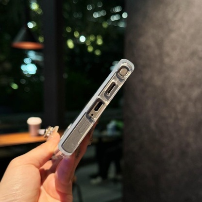 三星冰川紋炫彩漸變磁吸手機殼