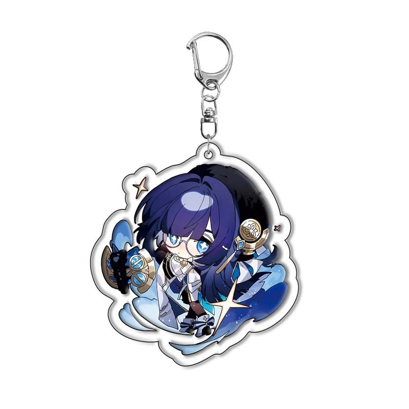 崩壞星穹鐵道愛莉希雅亞克力鑰匙扣掛飾遊戲周邊銀狼景元 白露【單買三件起送】