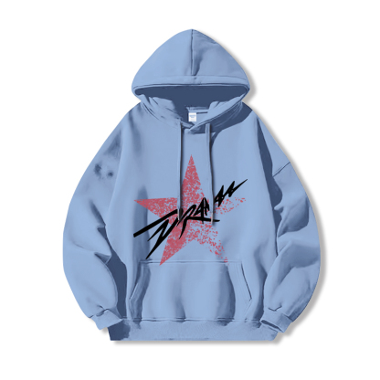 Aespa新款 寬鬆百搭 秋冬款 寬鬆連帽衛衣