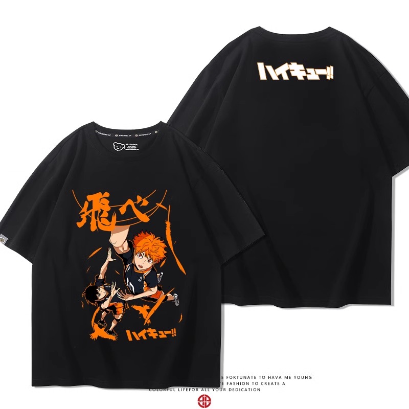 排球少年 2024親子情侶男女同款 純棉T恤