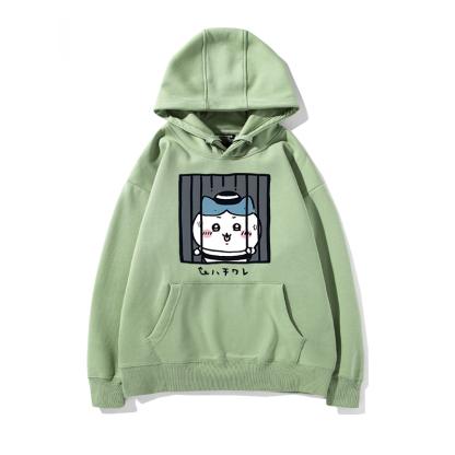 chiikawa 2024秋冬新款親子情侶裝薄絨款連帽衛衣