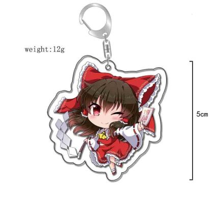 東方Project博麗靈夢神玉霧雨魔理八雲紫沙亞克力鑰匙扣周邊掛飾【單買三件起送】