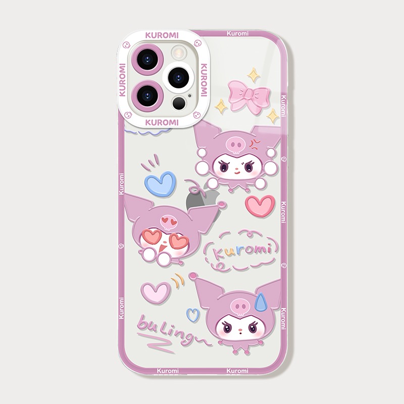 蘋果 系列三麗鷗 星之卡比天使眼透明防摔軟殼