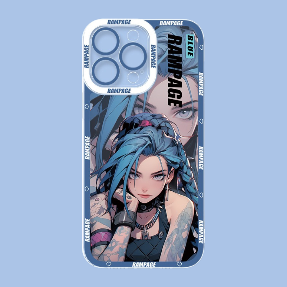 金克斯天使眼透明防摔軟殼