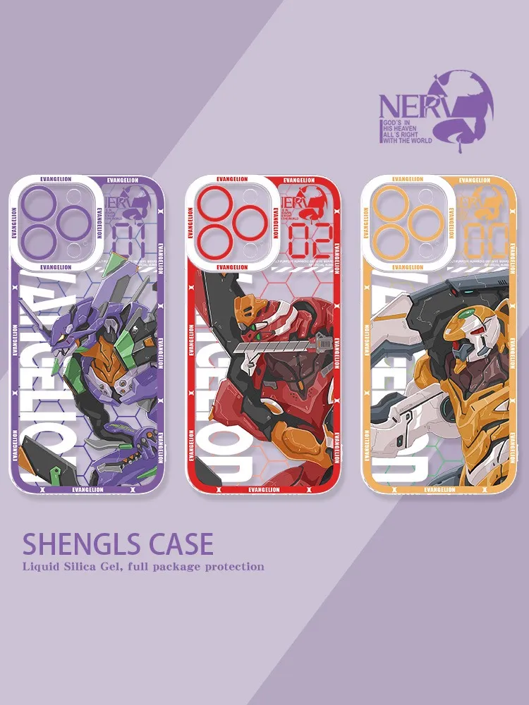 EVA新世紀福音戰士 天使眼透明防摔軟殼