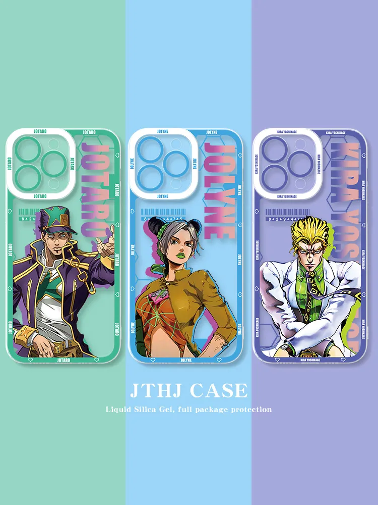 jojo的奇妙冒險 天使眼透明防摔軟殼