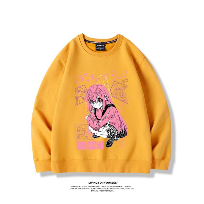 孤獨搖滾2023親子情侶裝 圓領長袖