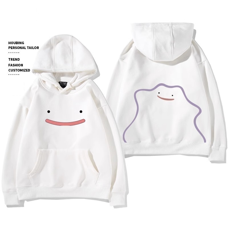 寶可夢 聯名衛衣2024秋冬新款親子情侶裝薄絨款連帽衛衣
