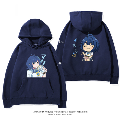 敗犬女主也太多了聯名衛衣2024秋冬新款親子情侶裝薄絨款連帽衛衣