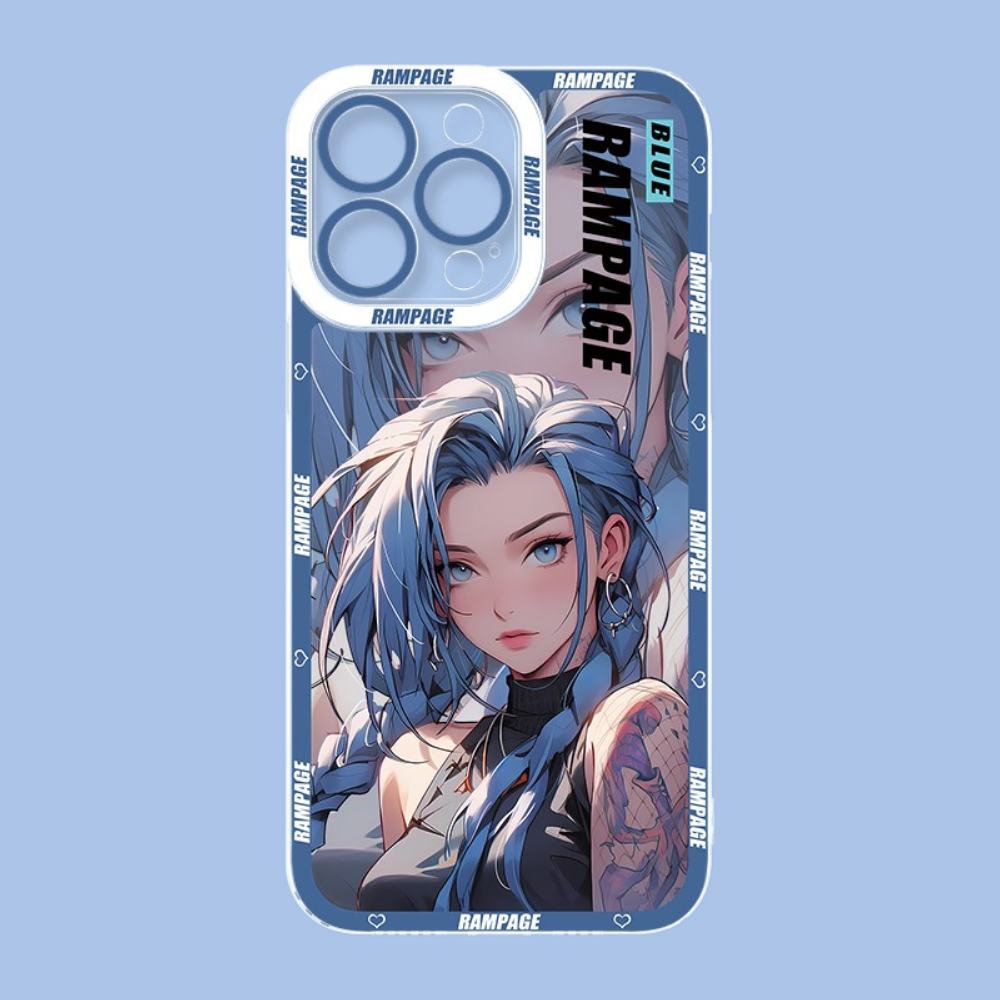 金克斯天使眼透明防摔軟殼