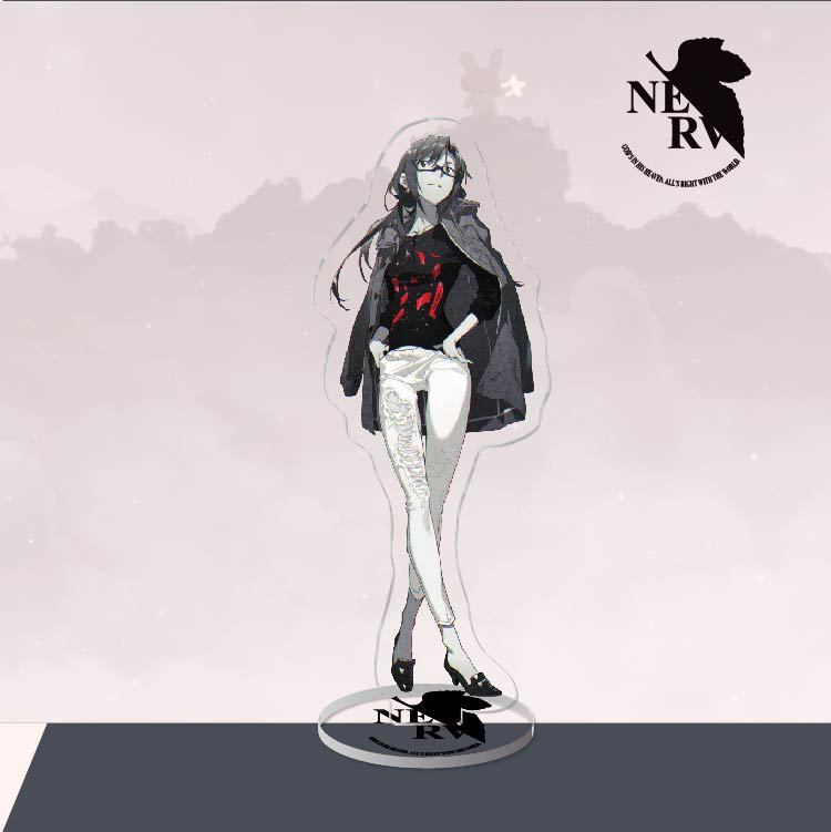 福音EVA綾波麗立牌動漫周邊亞克力鑰匙扣明日香真希波碇真嗣渚薰掛飾【單買三件起送】