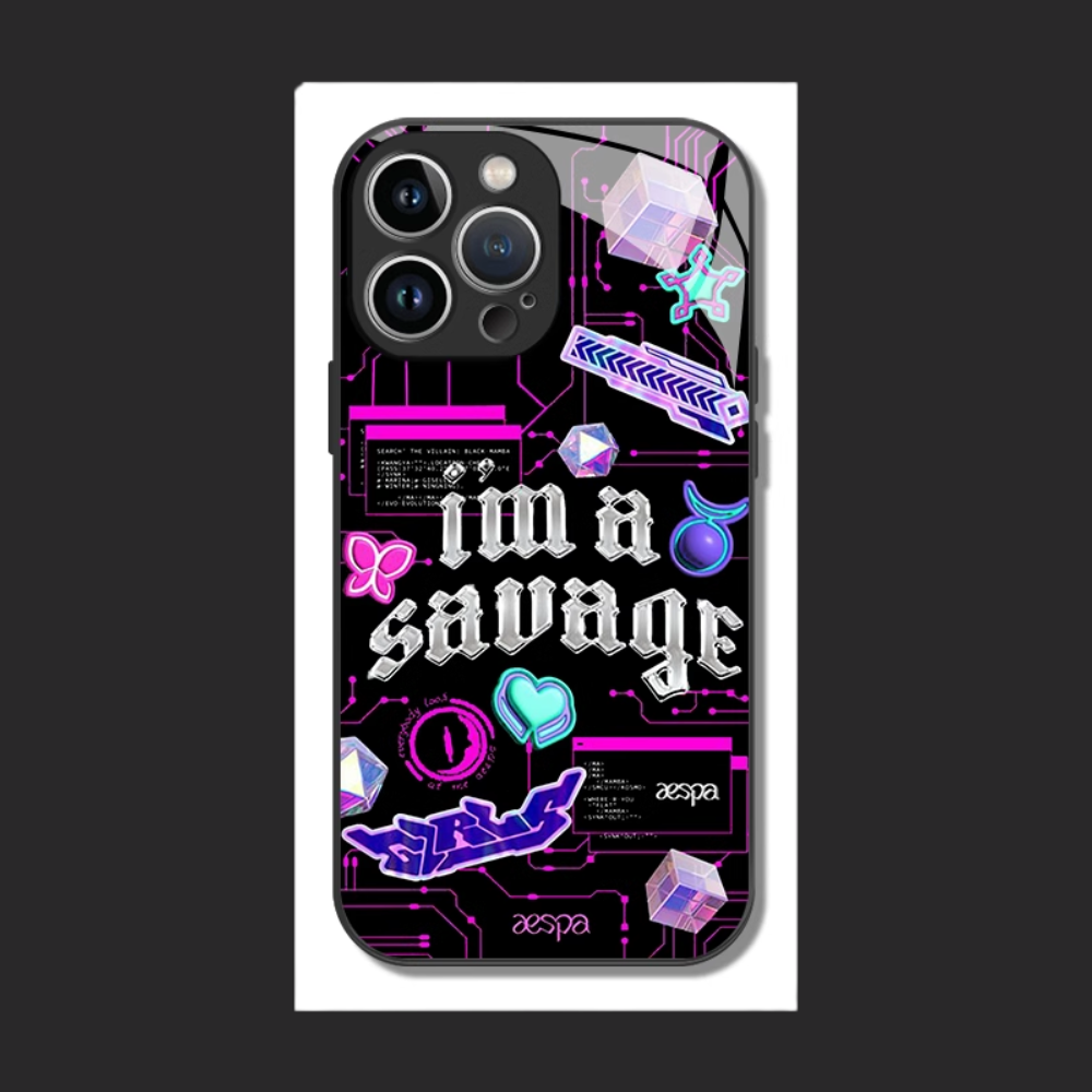 Aespa新款高清全包防摔玻璃殼-ZUIHANG SHOP