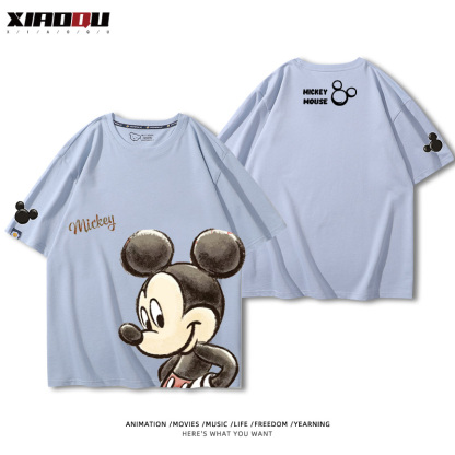 迪士尼米老鼠 2024親子情侶裝 圓領長袖